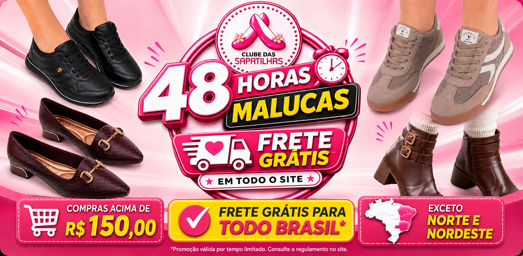 48 horas frete grátis