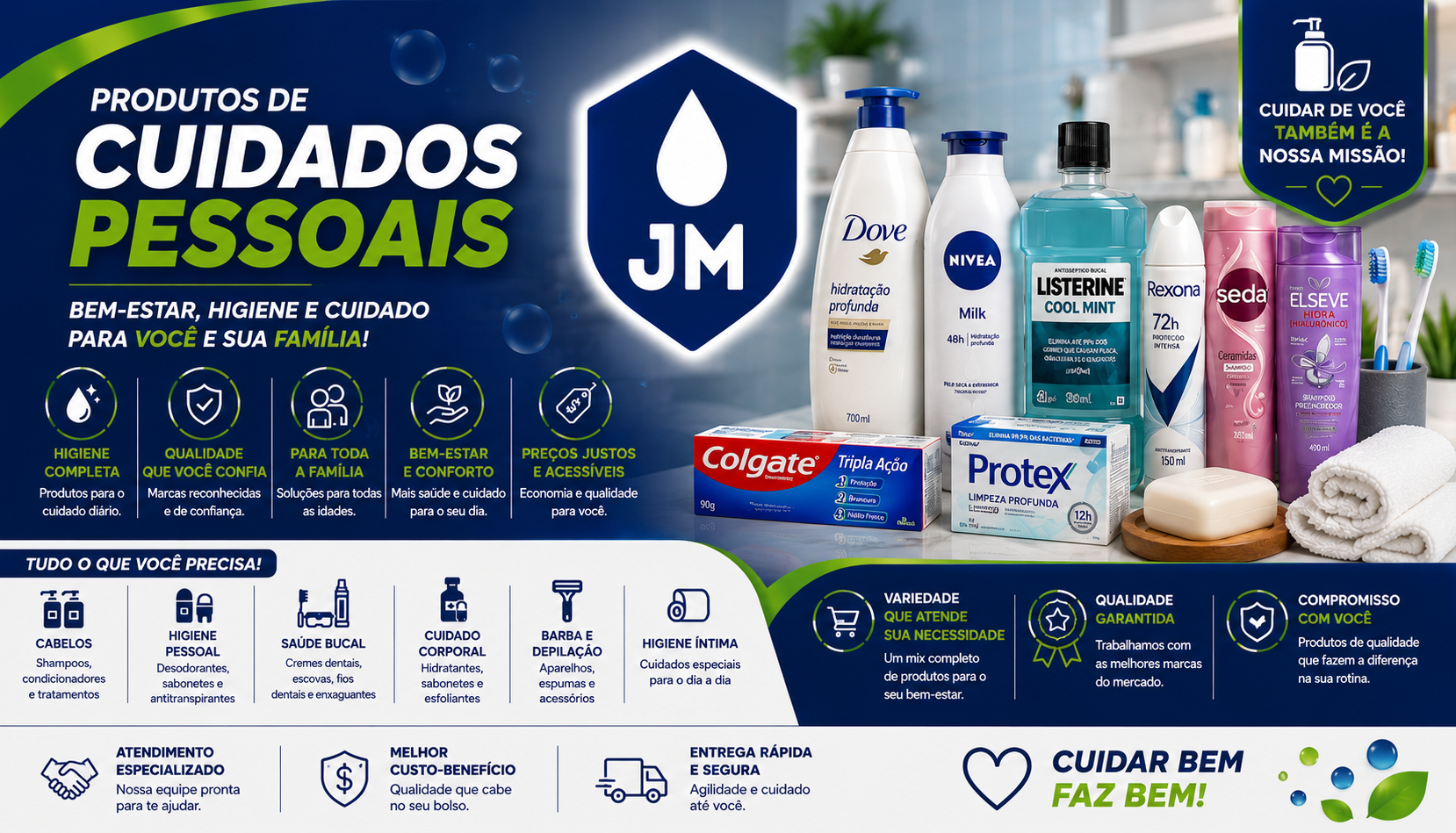 Cuidado pessoal novo