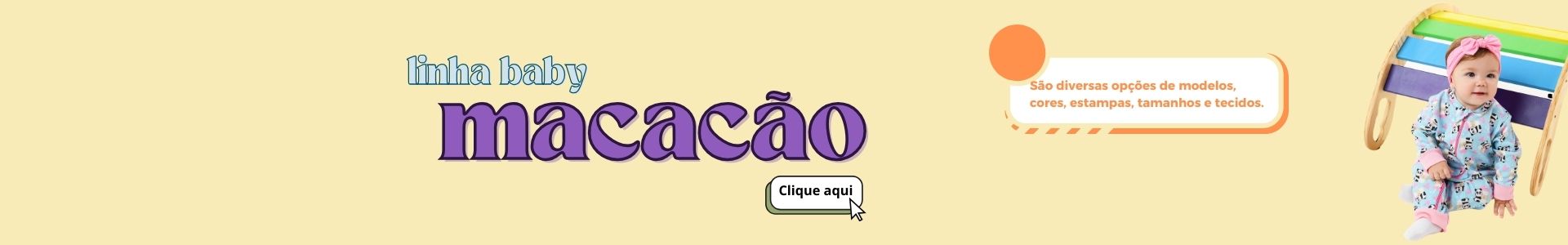 Macacão bebe
