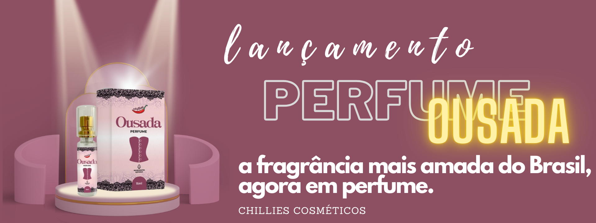 PERFUME OUSADA 15ML