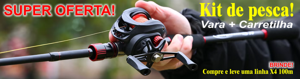 KIT DE PESCA VARA+CARRETILHA