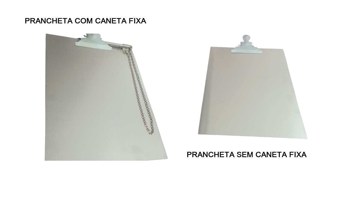 PRANCHETAS ALUMINIO COM OU SEM CANETA