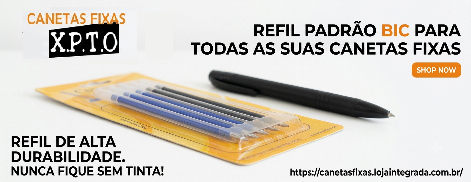 Kit de Canetas Fixas