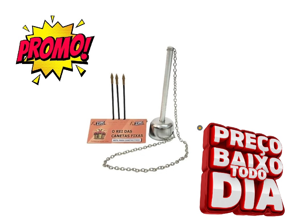 CANETAS COM 3 REFIS GRATIS