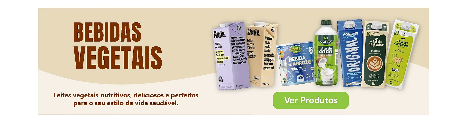 Bebidas Vegetais