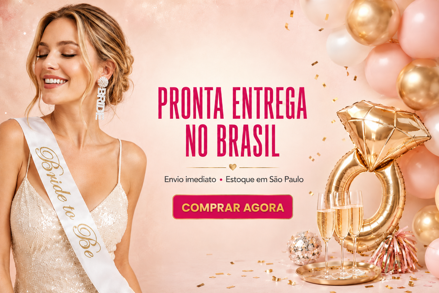 despedida de solteira pronta entrega
