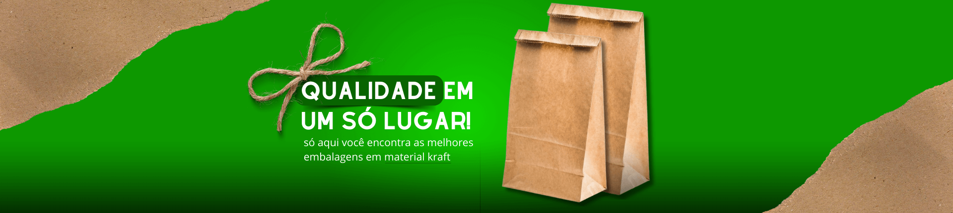 Saco Kraft liso
