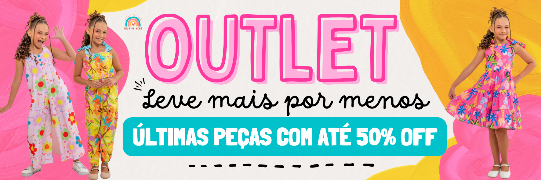 OUTLET ATÉ R$65