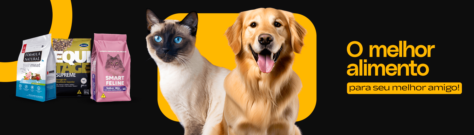 O melhor alimento para seu melhor amigo!