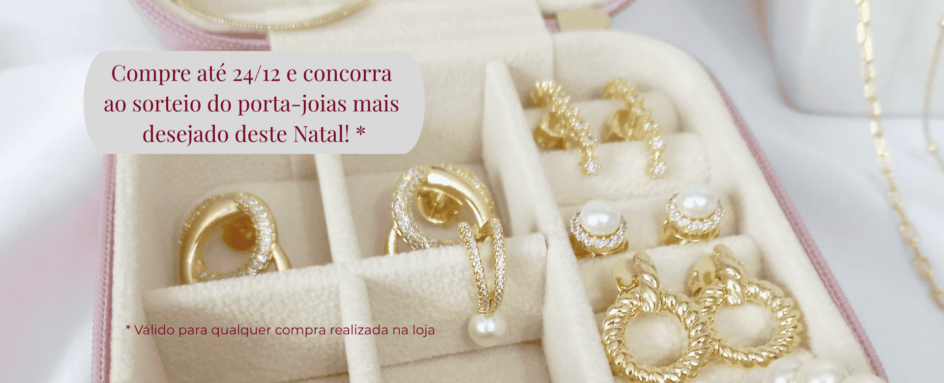 Sorteio Porta-joias Natal 2025