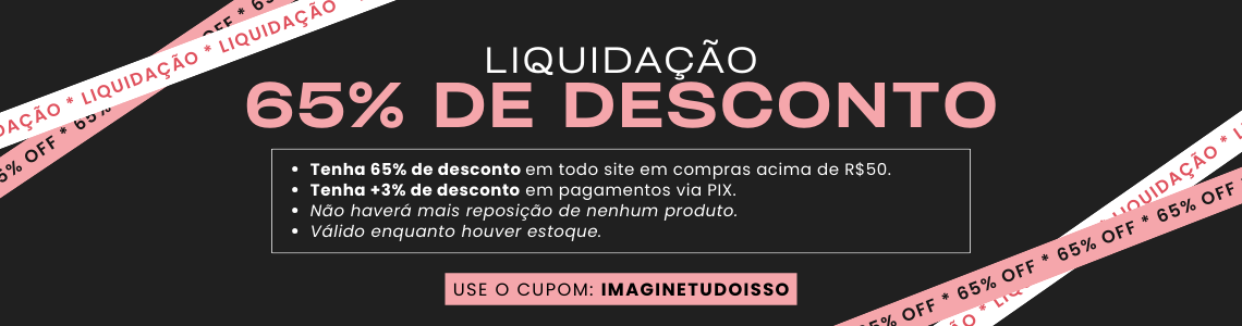 Banner liquidação