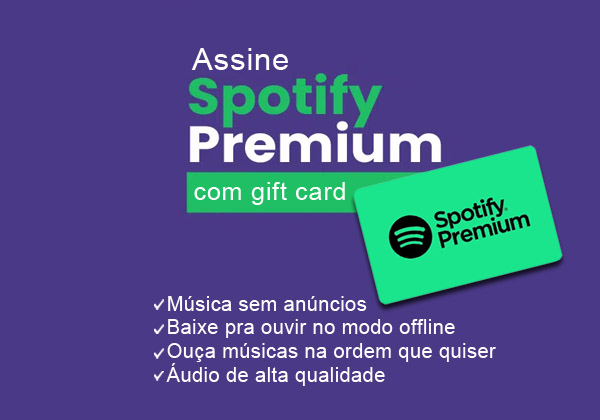 Gift Card Spotify mobile