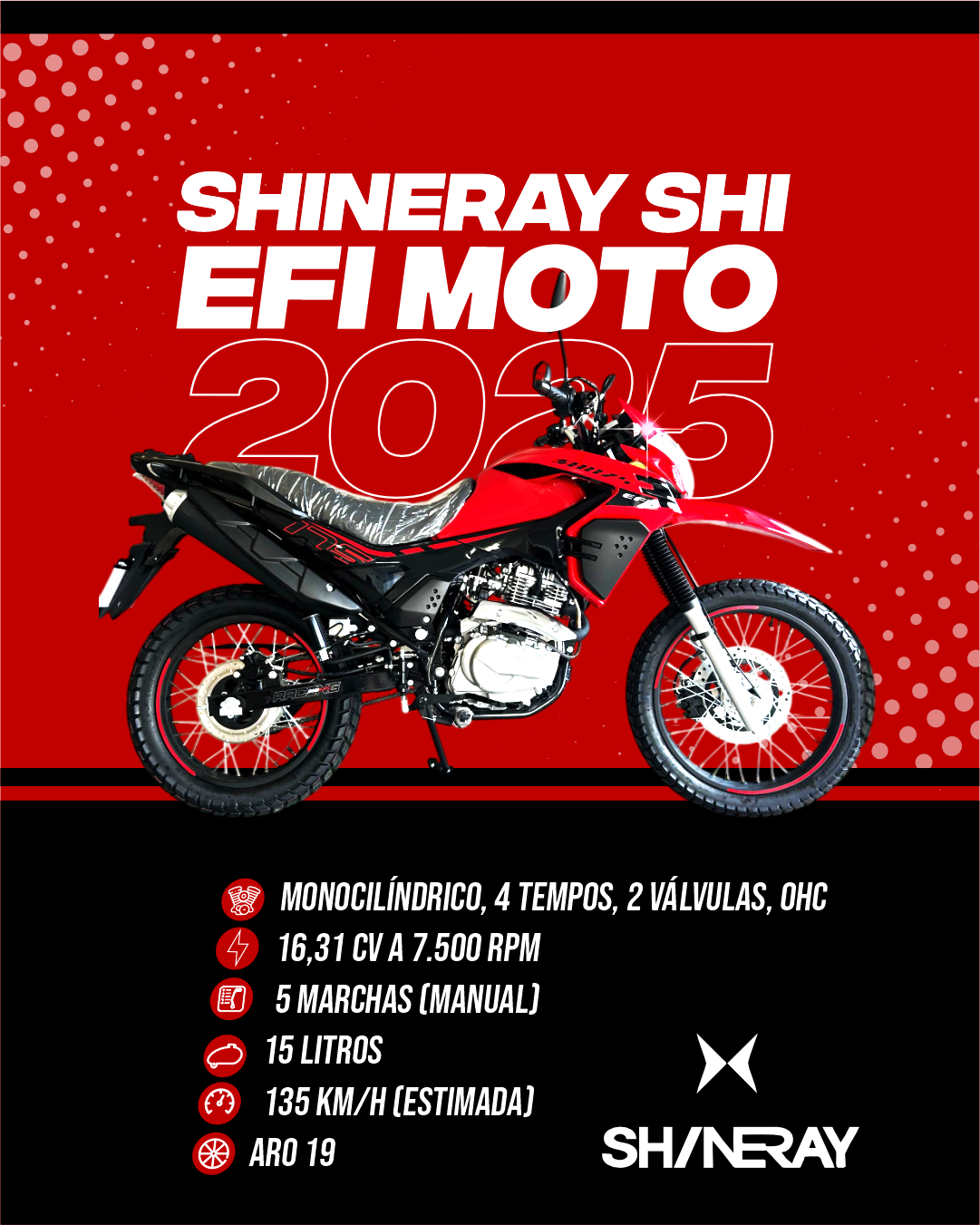 MOTO SHINERAY 3 mobile
