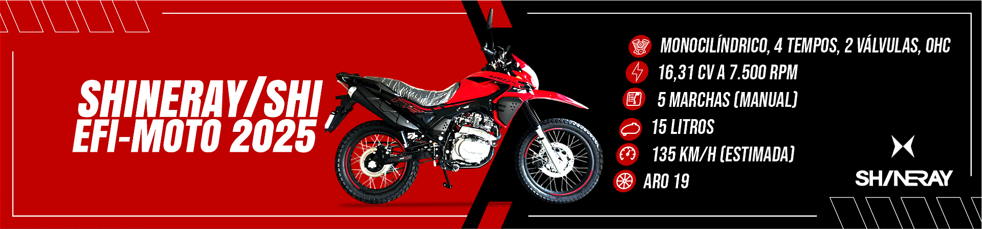 MOTO SHINERAY 3