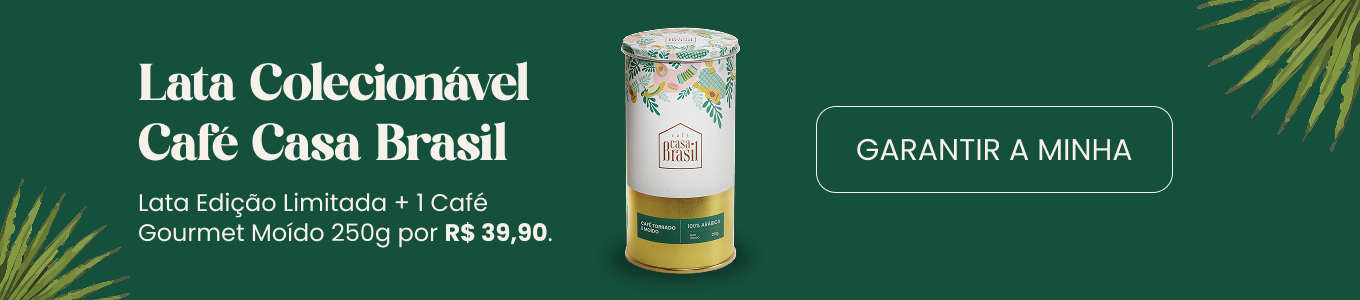 promoção lata de café