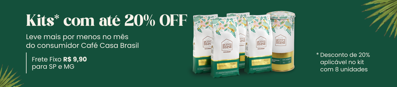 promoção kits de café