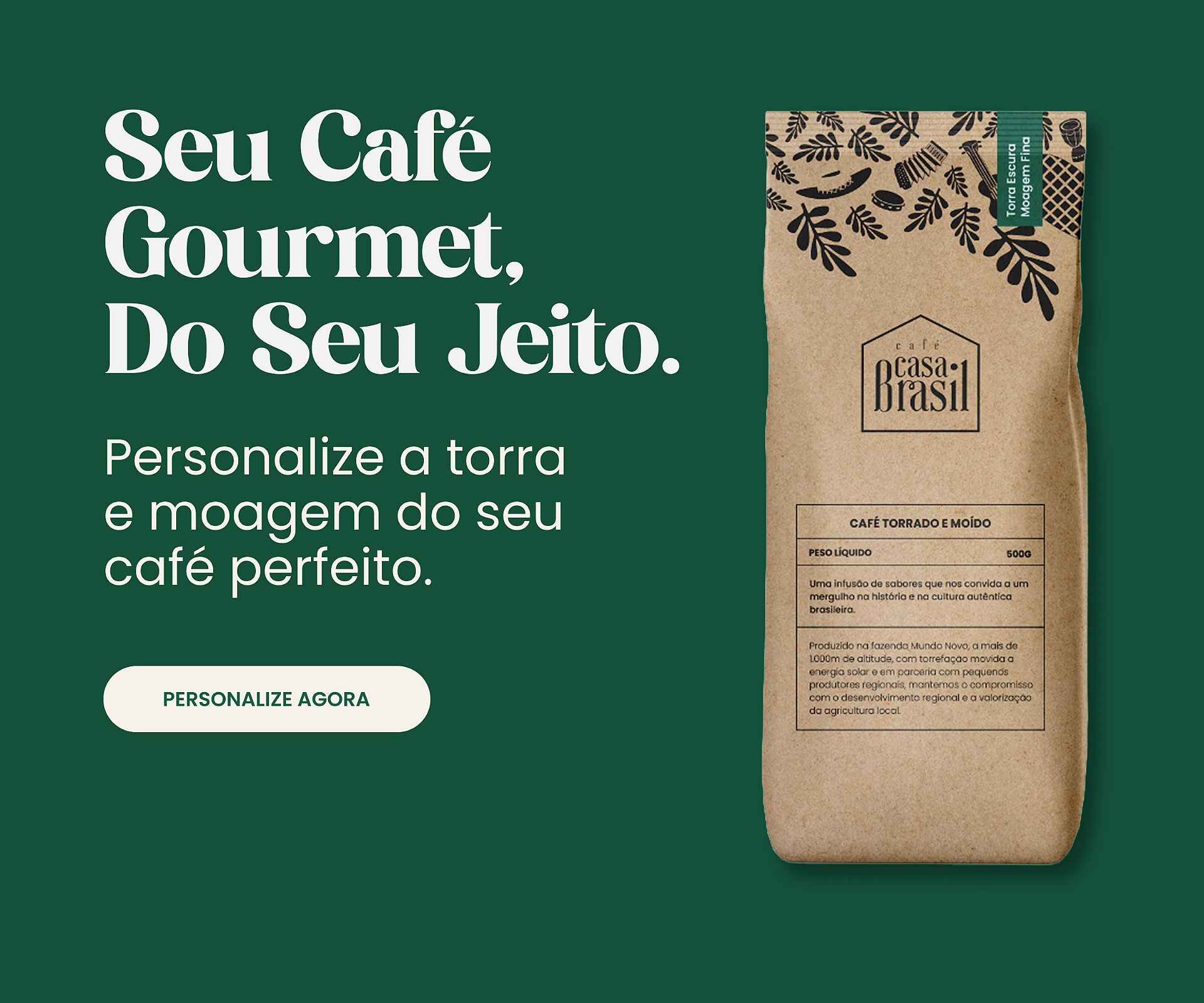 Personalize Seu Café Casa Brasil Dezembro mobile