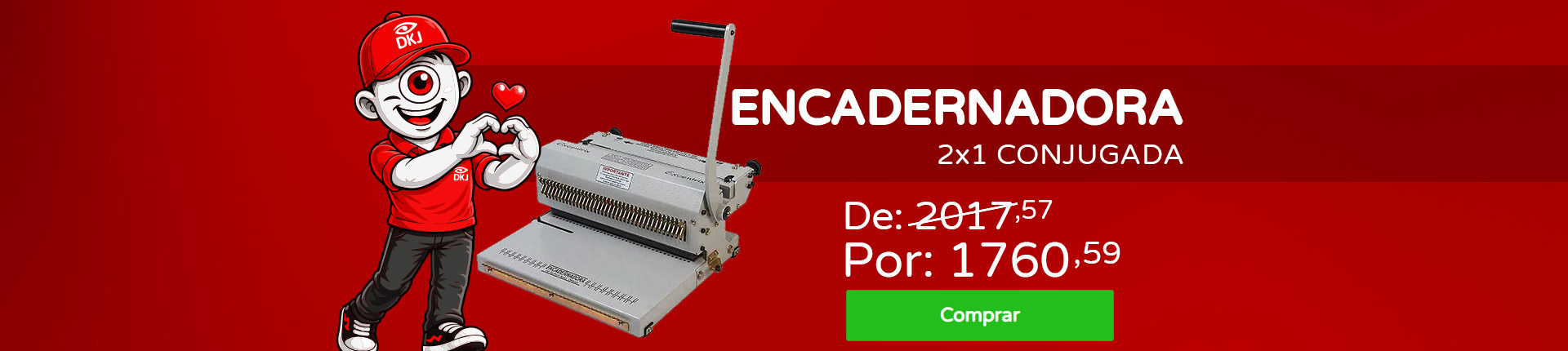 dia dos namorados 2026 encadernadora