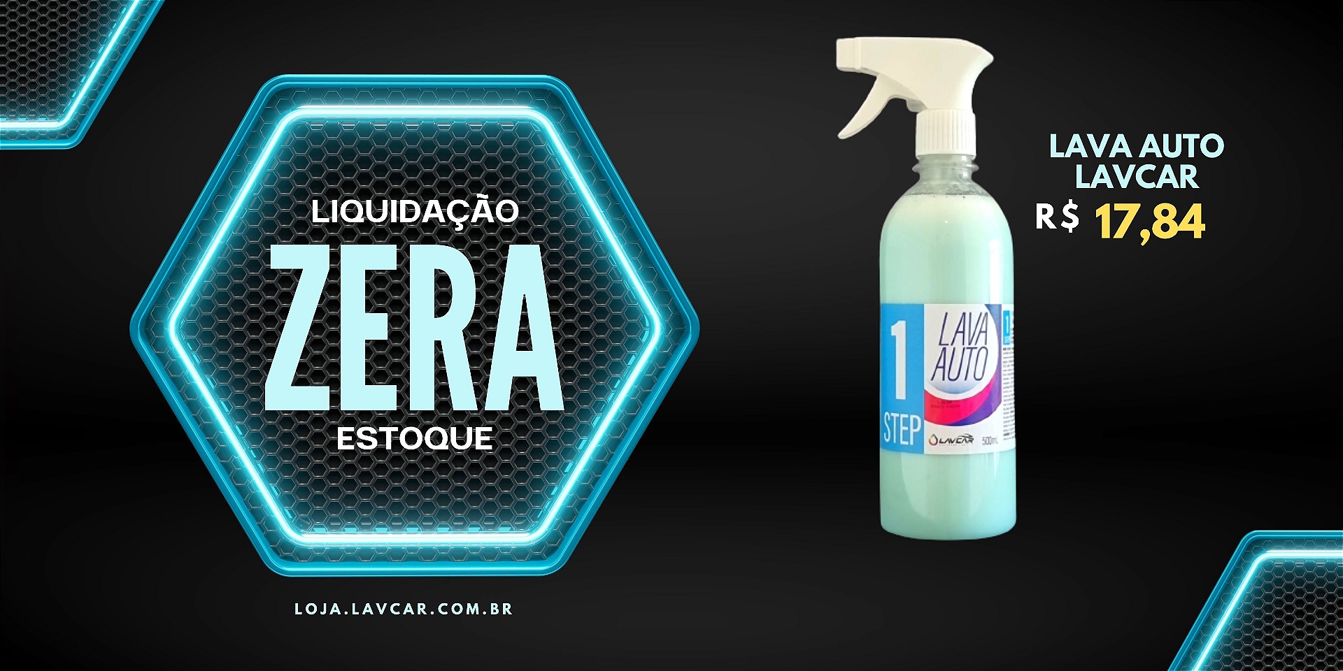 Lava Auto a Seco - LavCar 500 ml