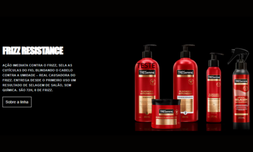 Full Banner Tresemme Blindagem Mobile