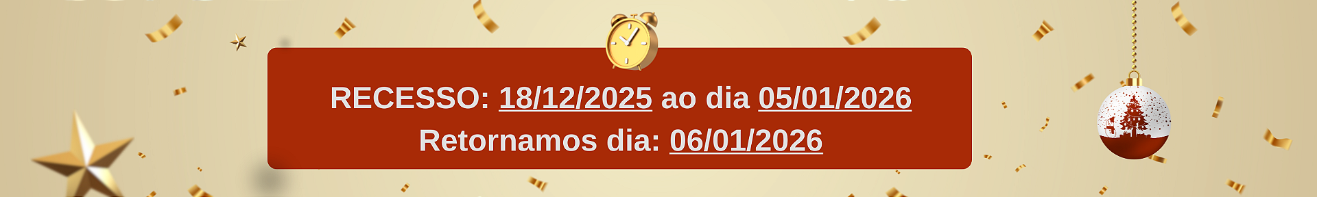 Recesso 2025