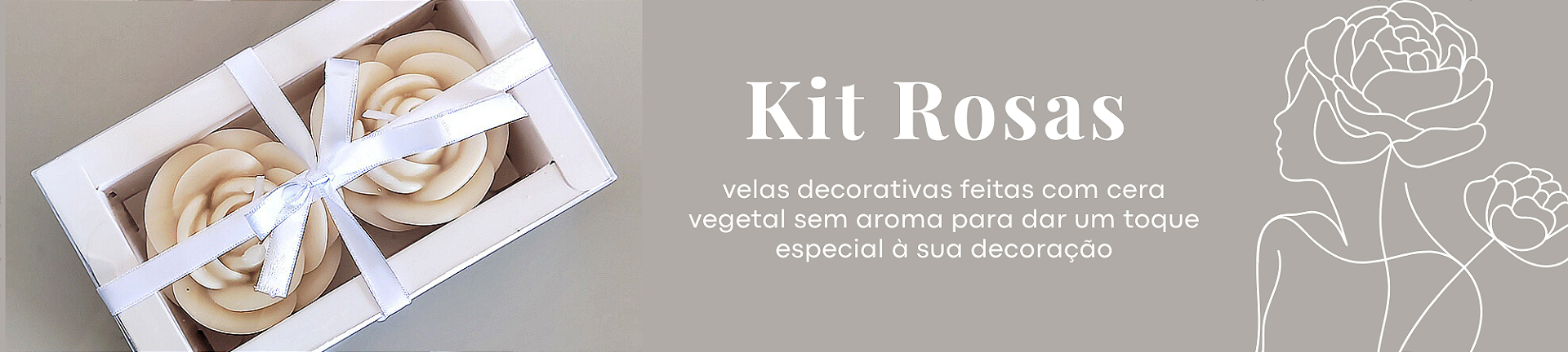 kit rosas
