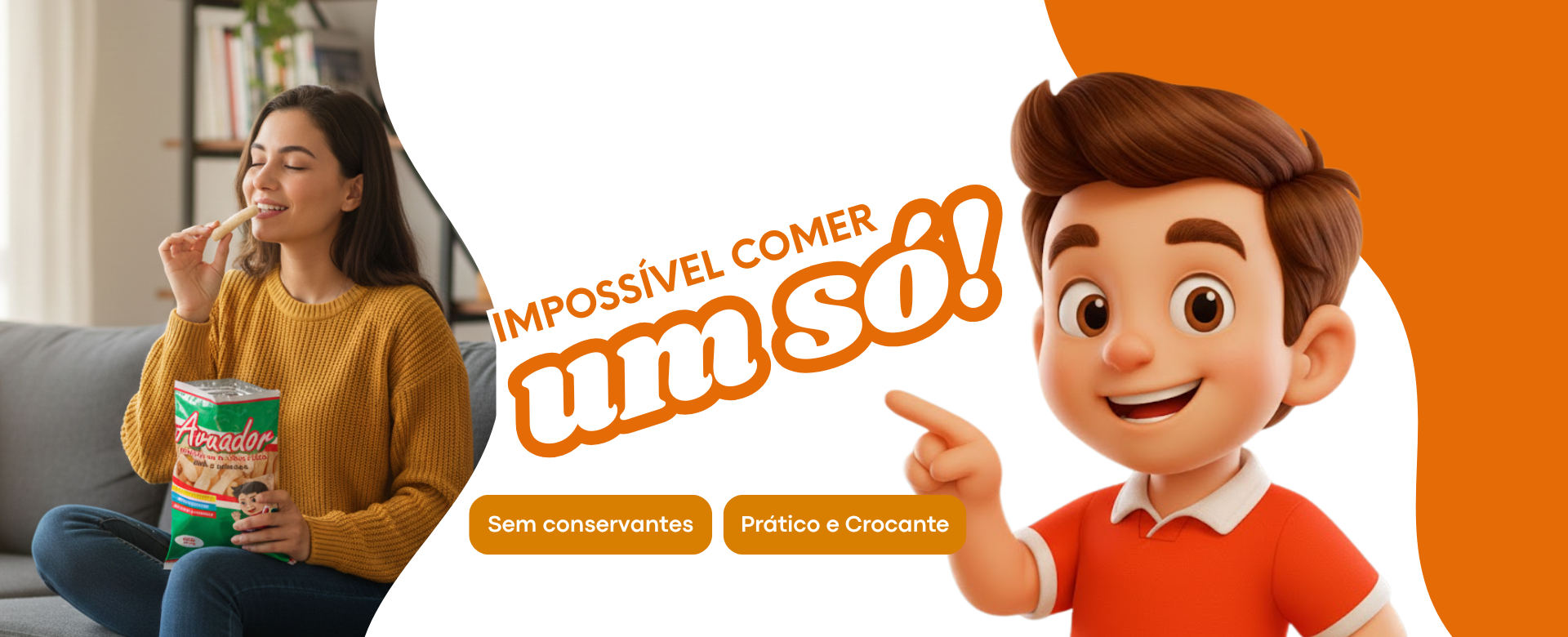 Impossível comer um só