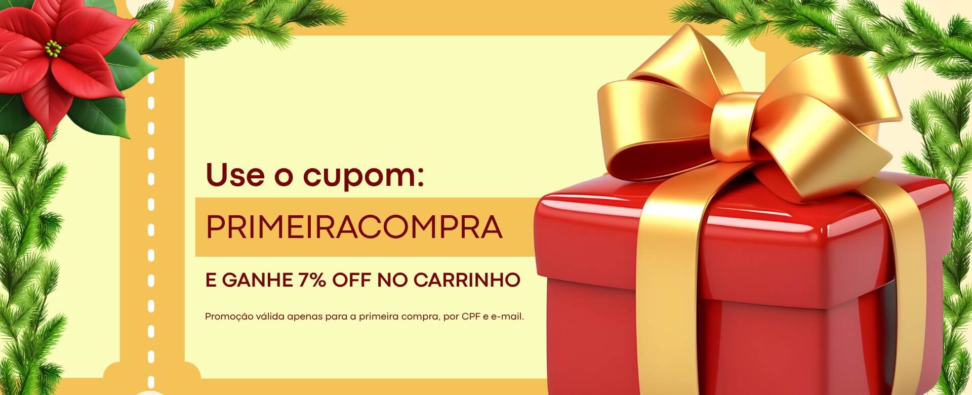 Cupom Primeira Compra