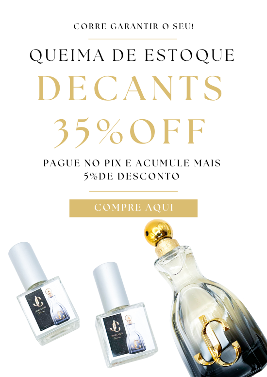 Queima de estoque decants mobile