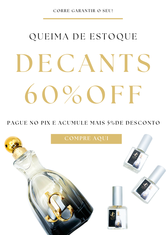 Queima de estoque decants mobile
