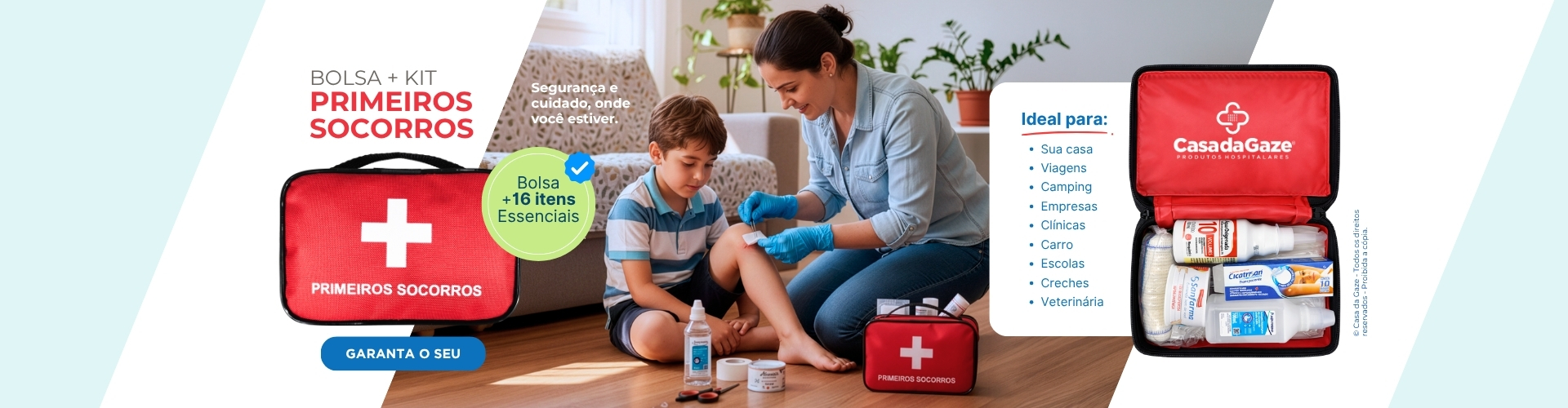 Kit Primeiros Socorros