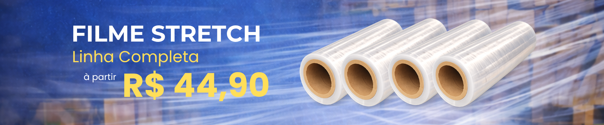 Filme Stretch Rolo Rolinho Promoção São Paulo