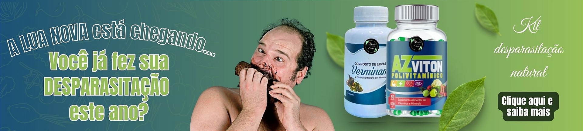 Kit desparasitação