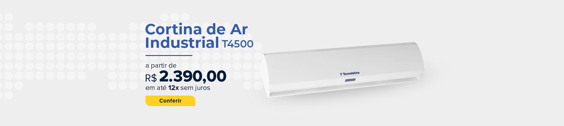 FullBanner Preço - Cortina 4500