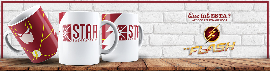 Caneca Flash - Star Labs