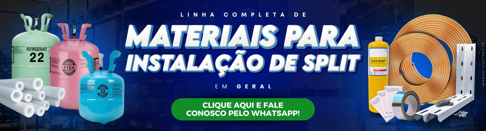 MATERIAIS P INSTALAÇÃO