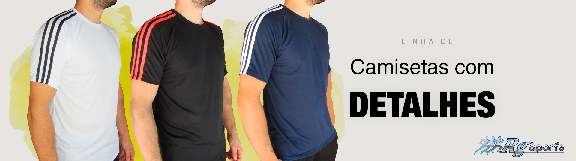 RG Rohling Camisetas com detalhes
