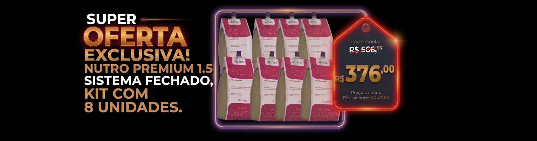 kit nutro premium 8 un