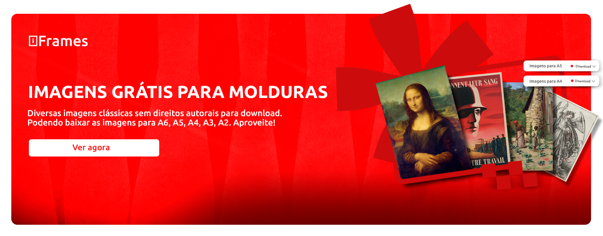 Imagens para molduras
