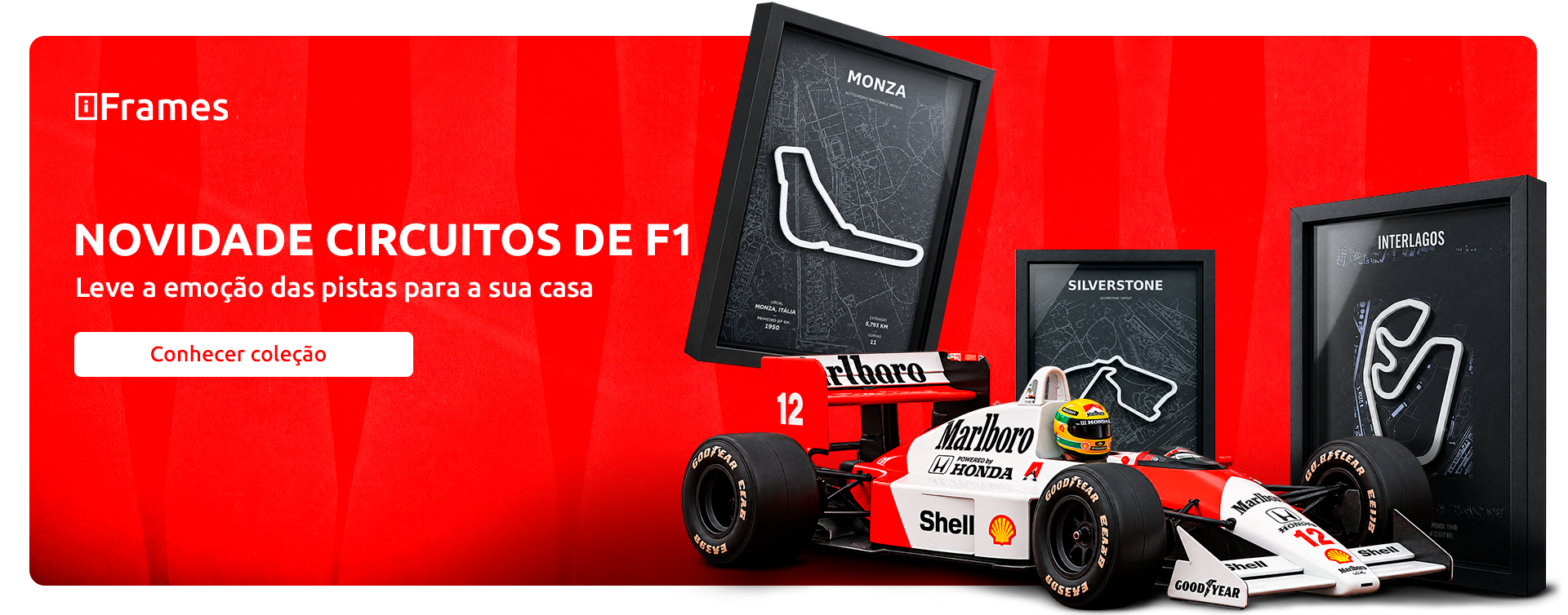 Pistas em quadros