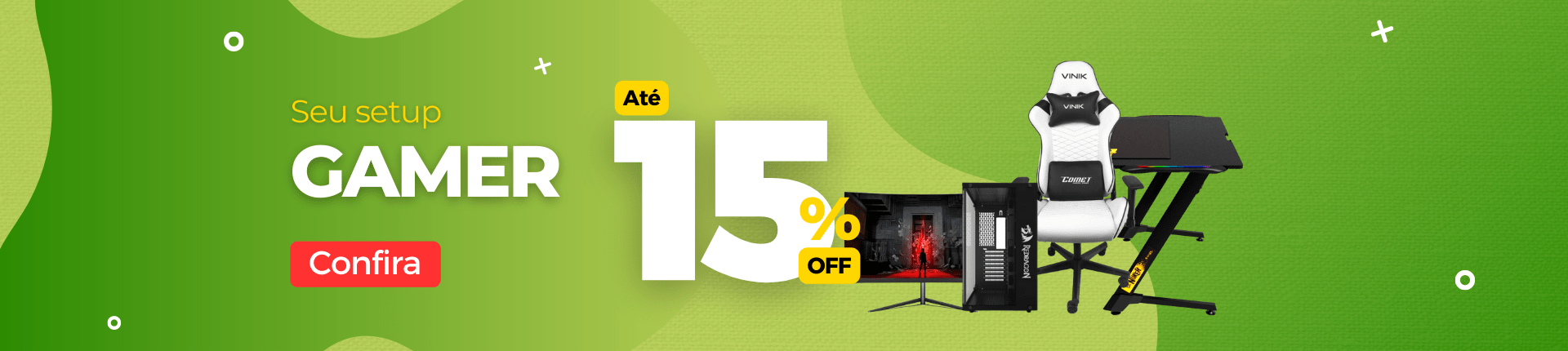 Setup Gamer Originaltech em até 15%