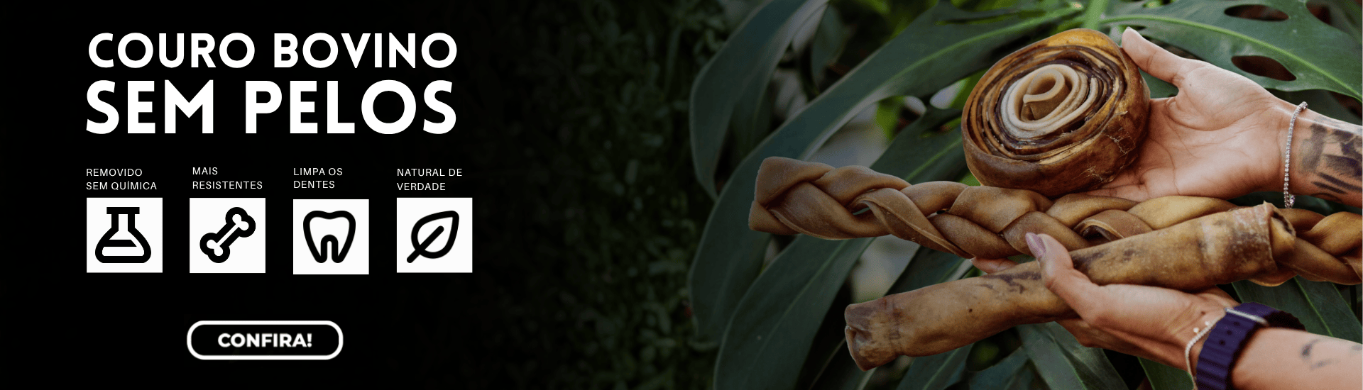 COURO SEM PELO
