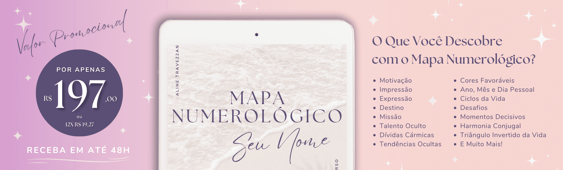 Mapa Numerológico Valor Promocional