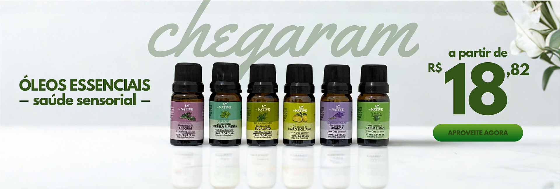 Óleos Essenciais Chegaram