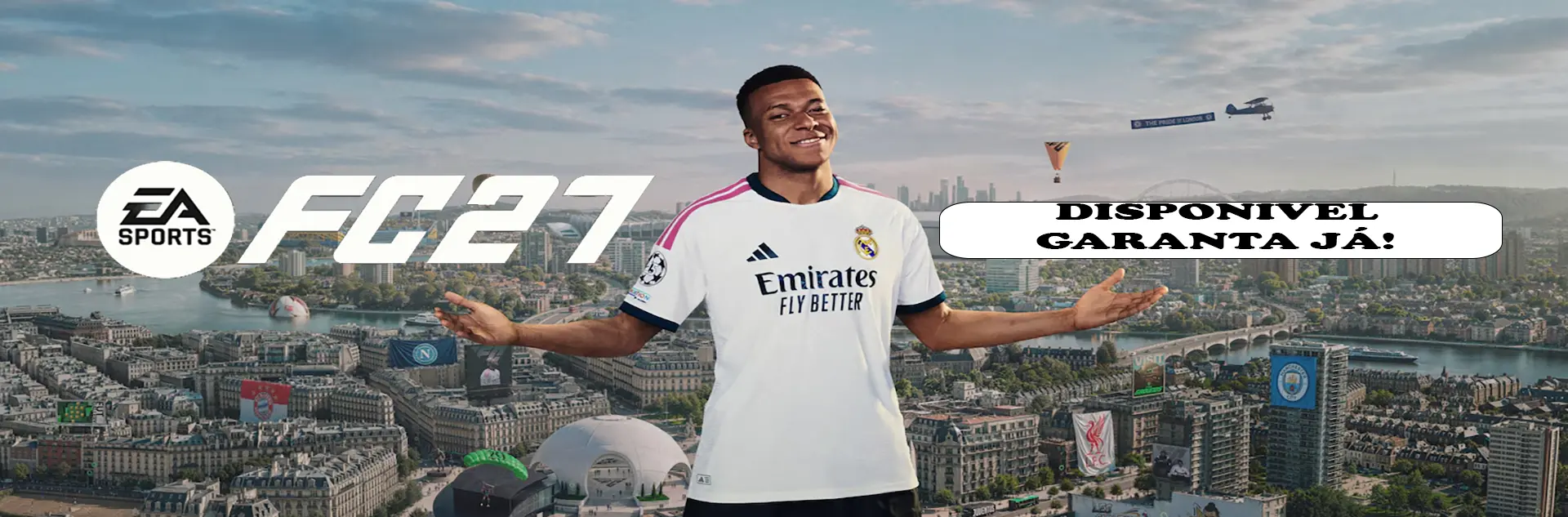 Banner FC 27 DISPONIVEL!