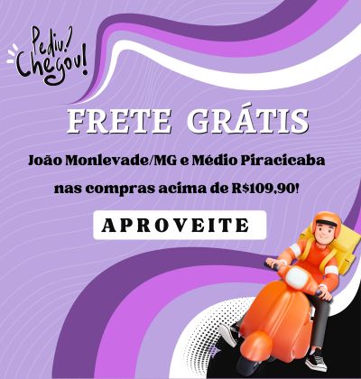 Frete grátis JM e Médio Piracicaba mobile