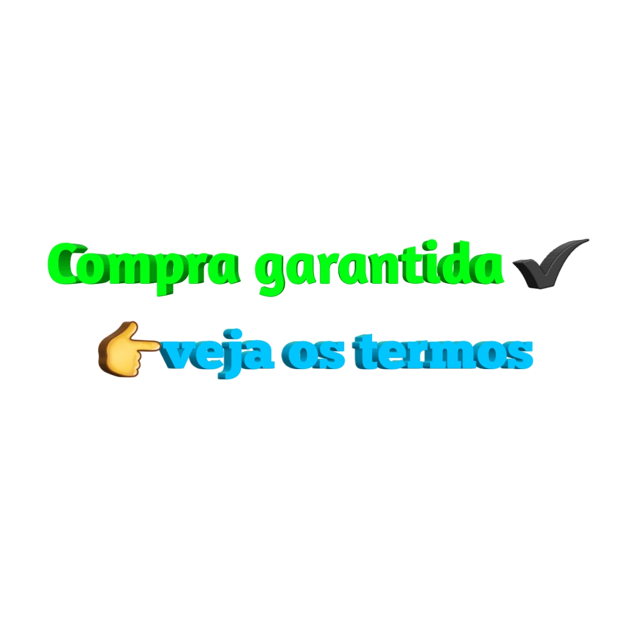 Termos da garantia