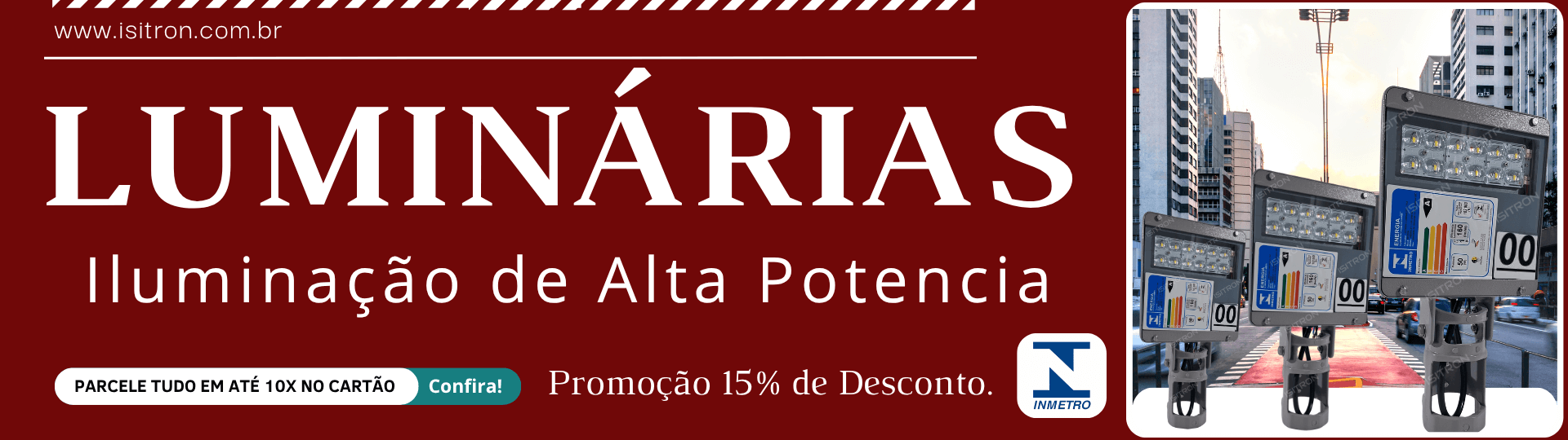 luminaria publica led com inmetro @desktop