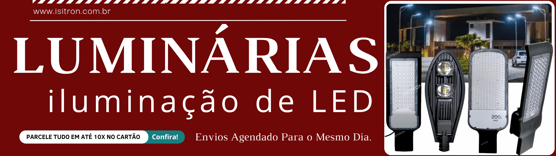 luminárias publica isitron @desktop