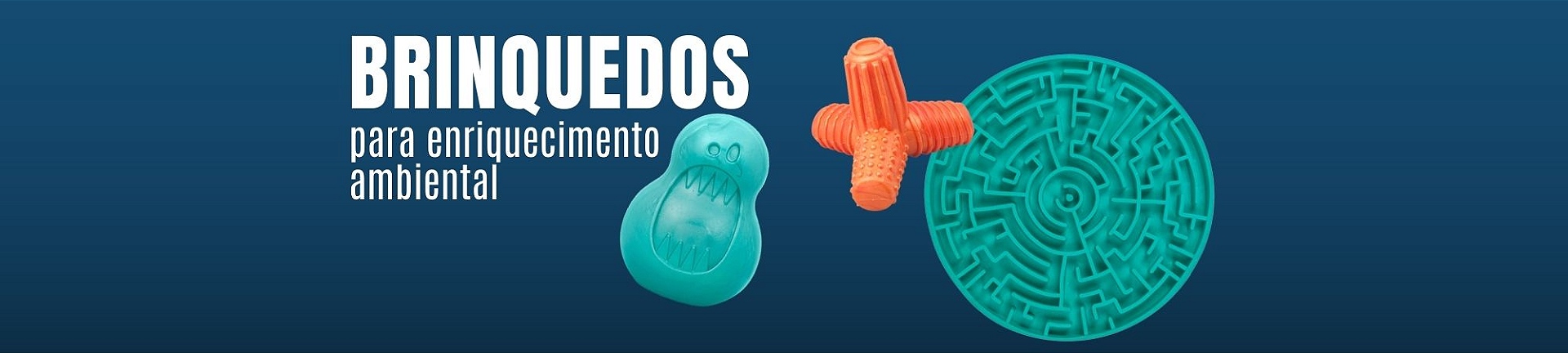 Brinquedos de enriquecimento ambiental